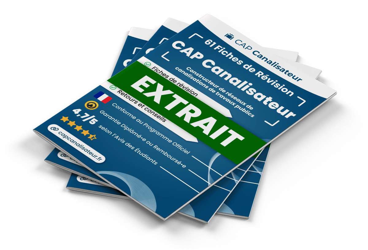 Extrait Fiches Révision gratuites CAP Canalisateur